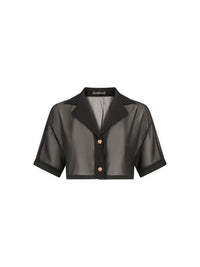 QUINN cropped shirt