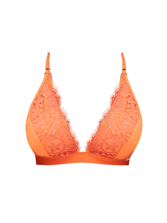 MIMOSA ORANGE LACE TOP