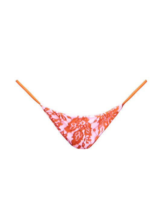 MALLOW WHITE/ORANGE LACE BOTTOM