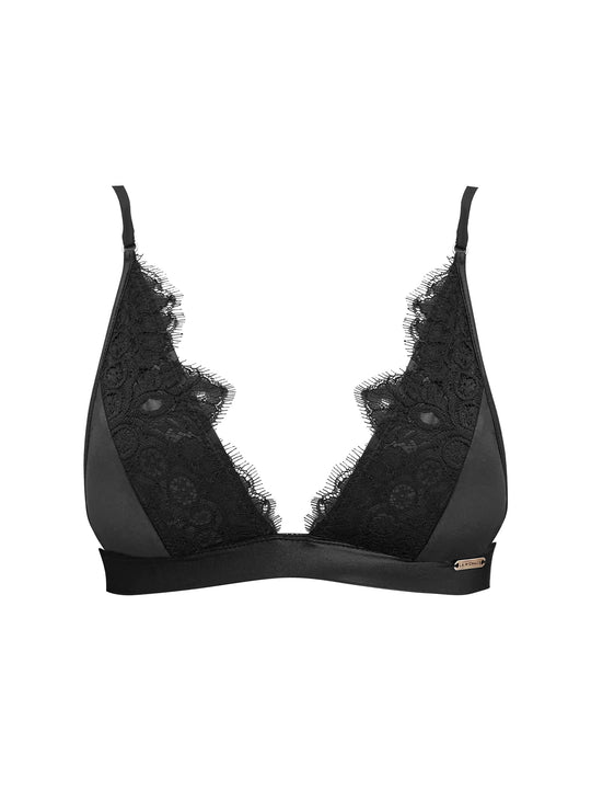 MIMOSA BLACK LACE TOP