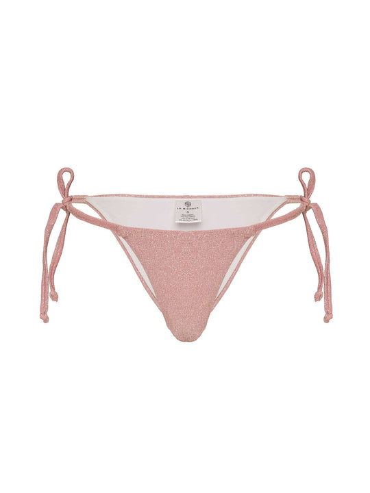 Olivia pink glitter bikini bottom La Michaux