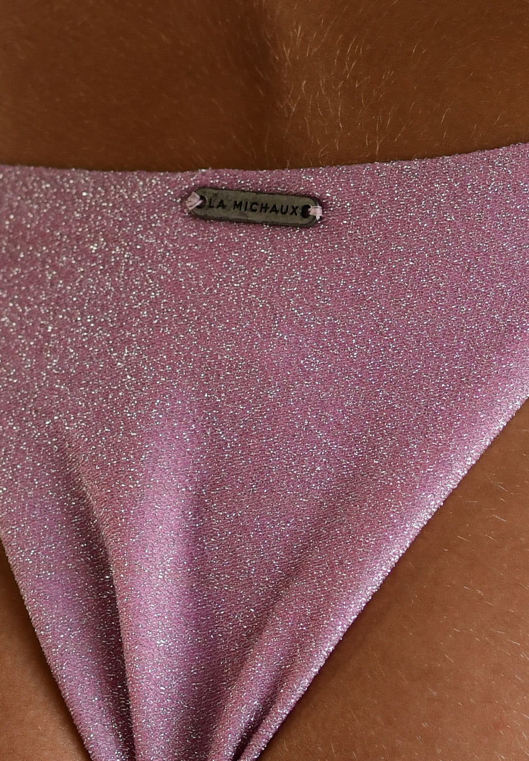 OLIVIA pink glitter bottom - La Michaux